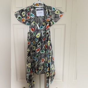 Moschino 💯 silk blouse